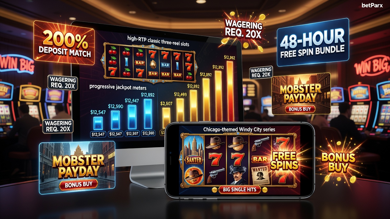 This Weekend's Best Real Money Slots at BetParx Casino