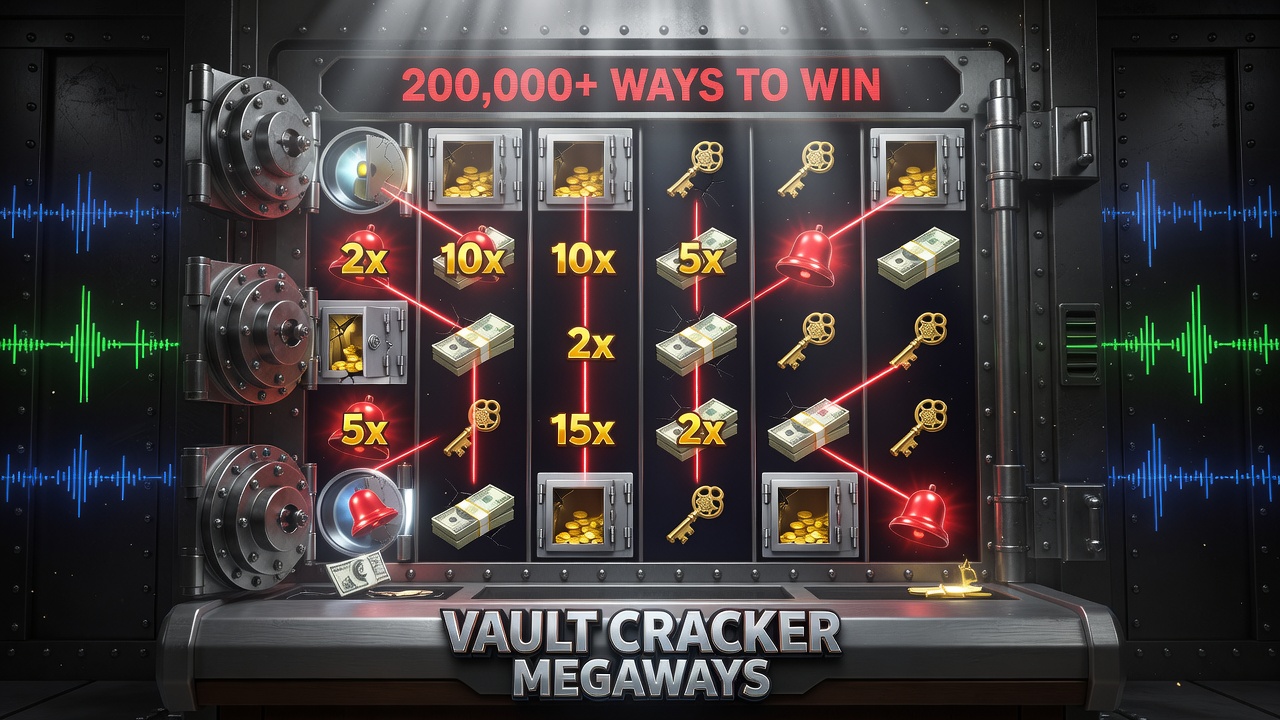 Vault Cracker Megaways Slot: Max Win, Free Spins and What to Expect from This High-Volatility Megaways Casino Game