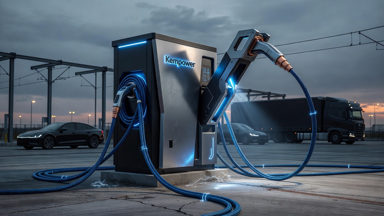 Kempower Debuts Dual-Standard Charger Bridging Cars and Heavy Trucks