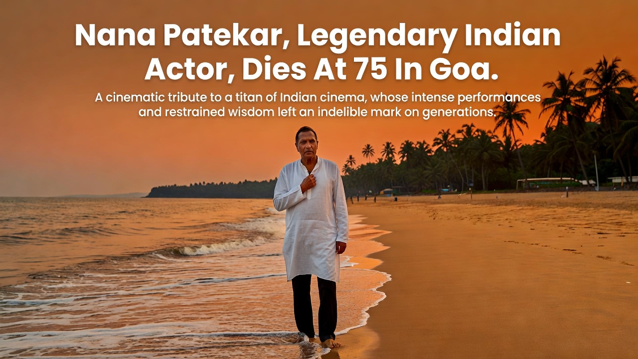 Nana Patekar, Legendary Indian Actor, Dies At 75 In Goa
