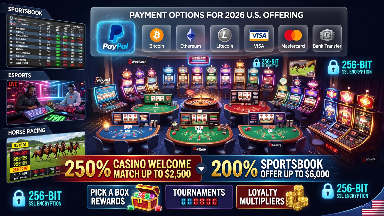 BetWhale Lists PayPal Among Payment Options for 2026 Casino Offering