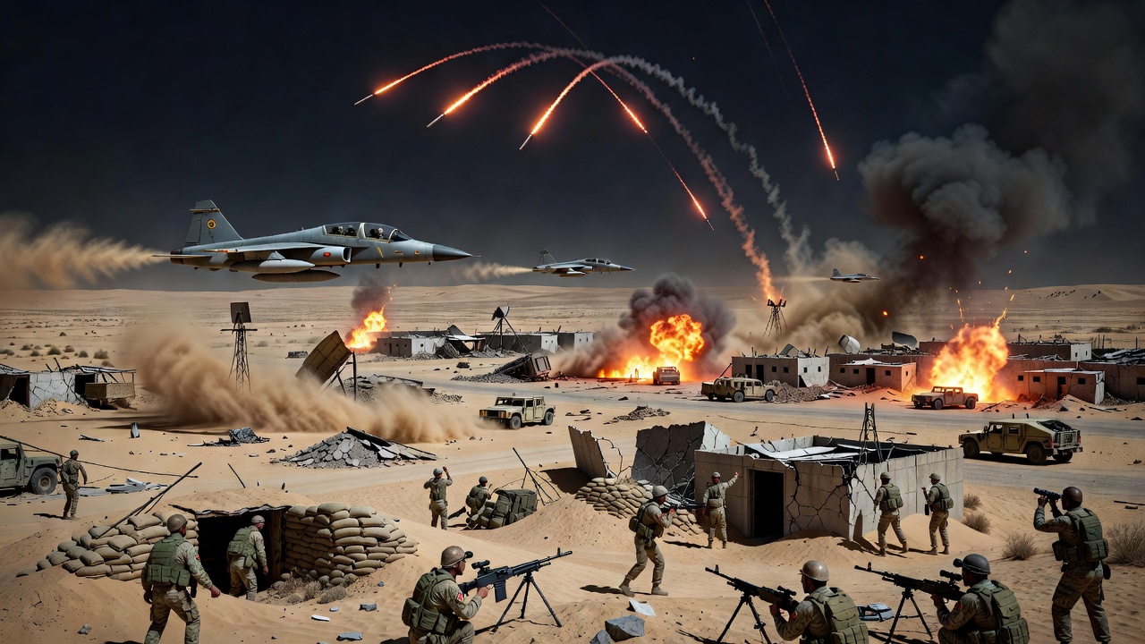 Exclusive Footage Reveals Scale of Iranian Strikes on Kuwait Base