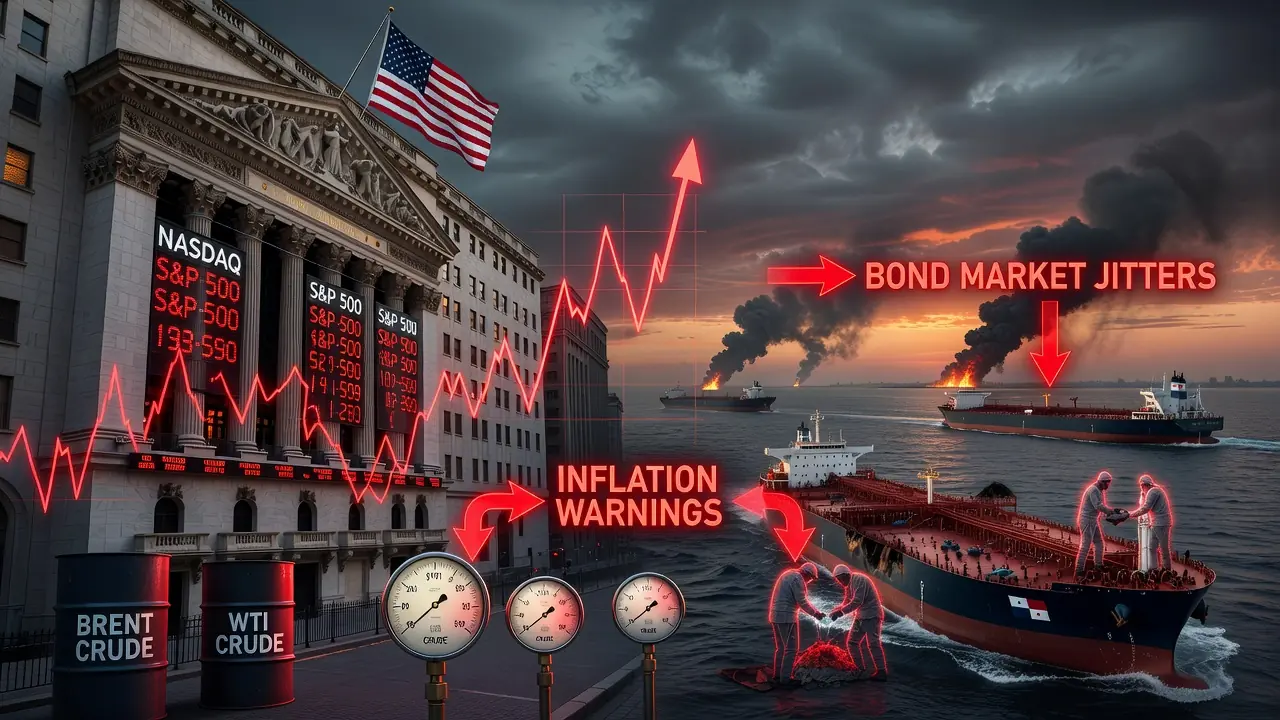 Bond Market Jitters and Oil Volatility Unsettle Wall Street Rally
