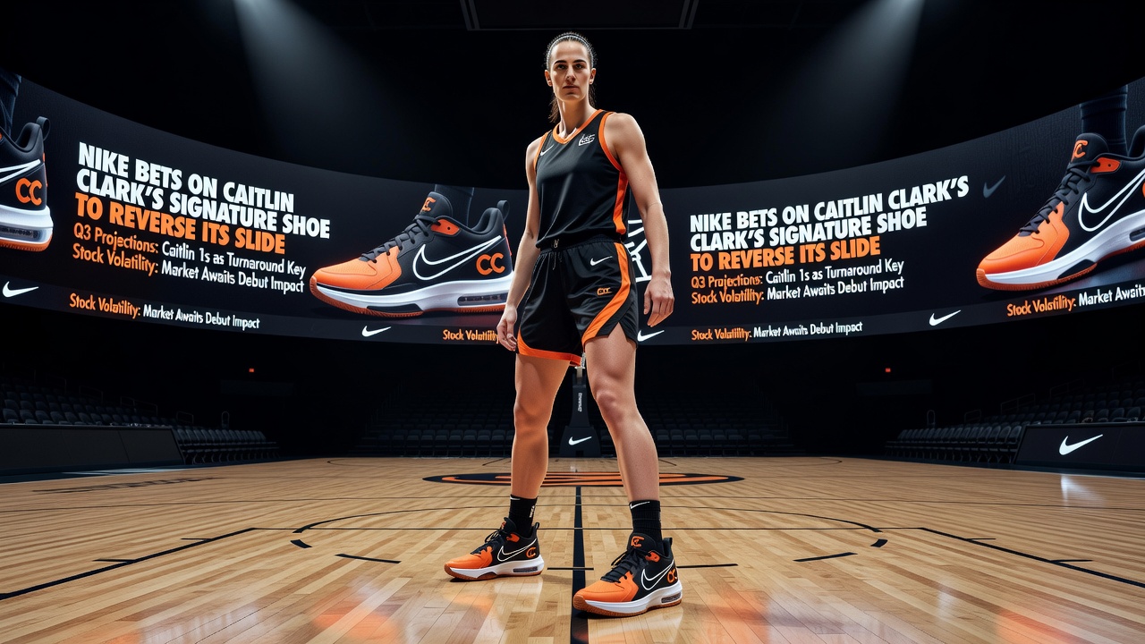 Nike Bets on Caitlin Clark's Signature Shoe to Reverse Its Slide