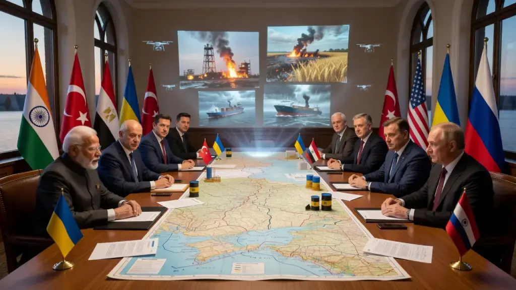 Four Nations Offer to Mediate Narrow Truce in Russia-Ukraine War